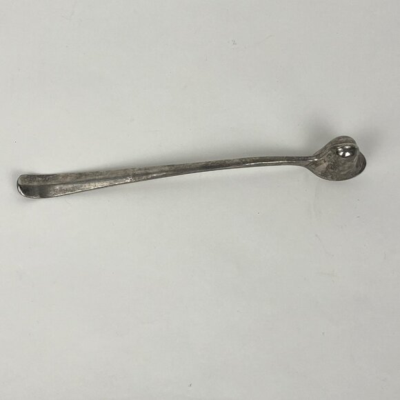 Silver Plate Candle Snuffer Eales 1779 Silver-Plate Aged Patina Finish - Picture 2 of 8